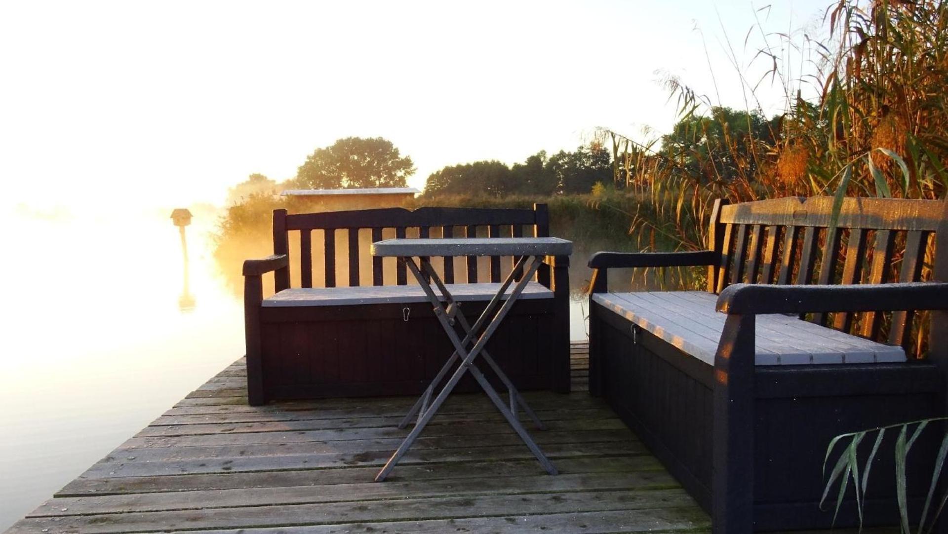 Ferienwohnung Wuennowblick Mit Sauna Röbel Esterno foto